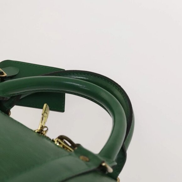 LOUIS VUITTON Epi Keepall 50 Boston Bag Green - Picture 7 of 16